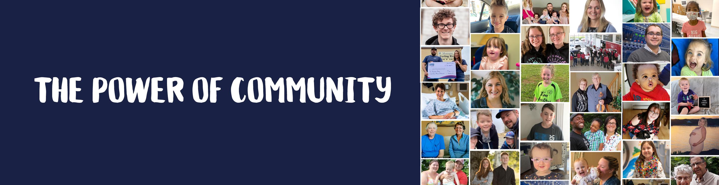 The Power of Community banner