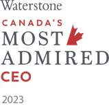 waterstone most admired CEO logo