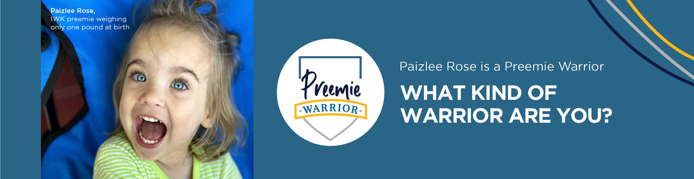 Paizlee Rose, IWK patient