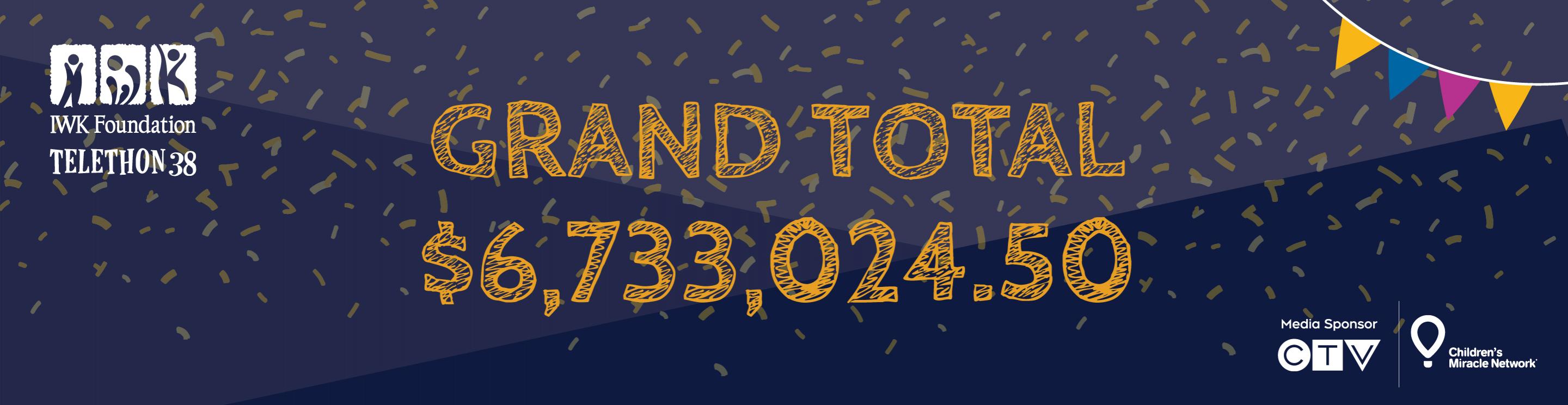 Telethon 38 Grand Total