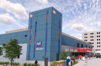 An illustration of the IWK's New Emergency Department 