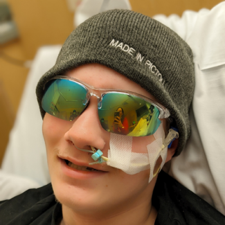 Caden Landry, IWK patient