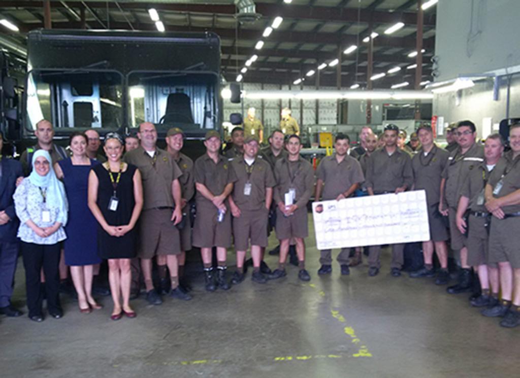 UPS Team, IWK supporters